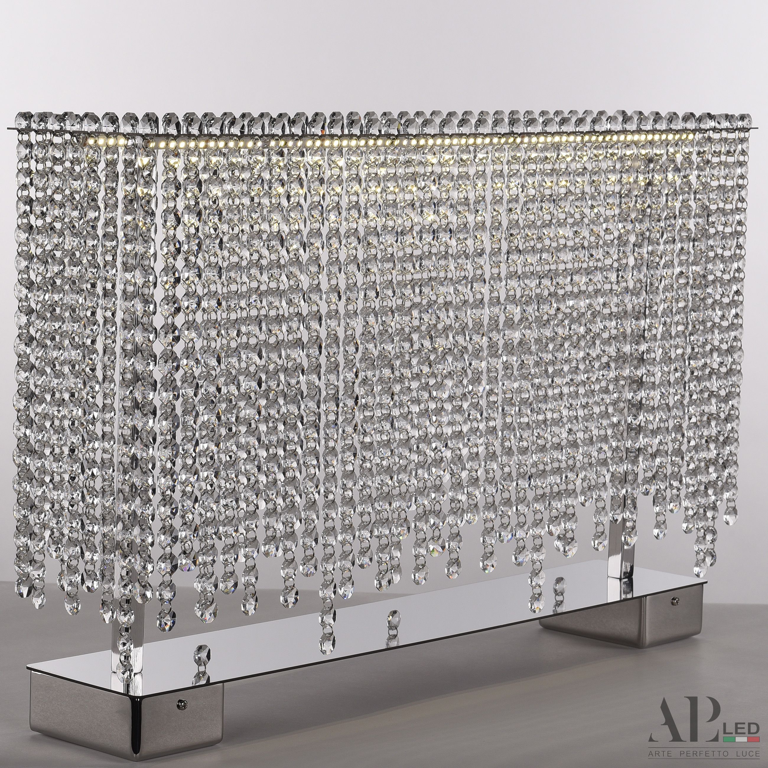 Настольная лампа APL LED Sicilia SH500.L1.60.B.Ni.4000_BI