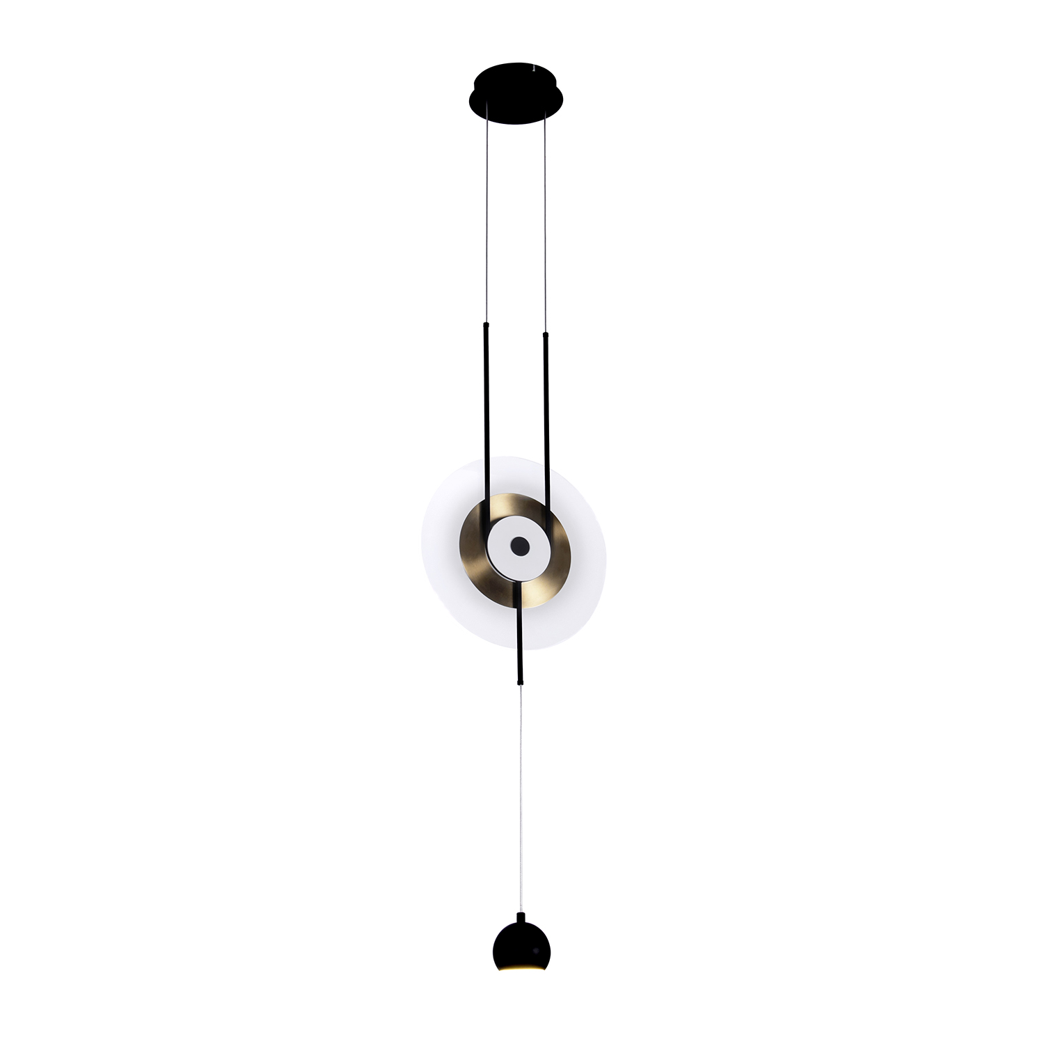 Подвесной светильник Favourite Reverse 4566-2P, цвет черный