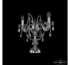 Настольная лампа Bohemia Ivele Crystal 1411L/2/141-39 Ni_BI