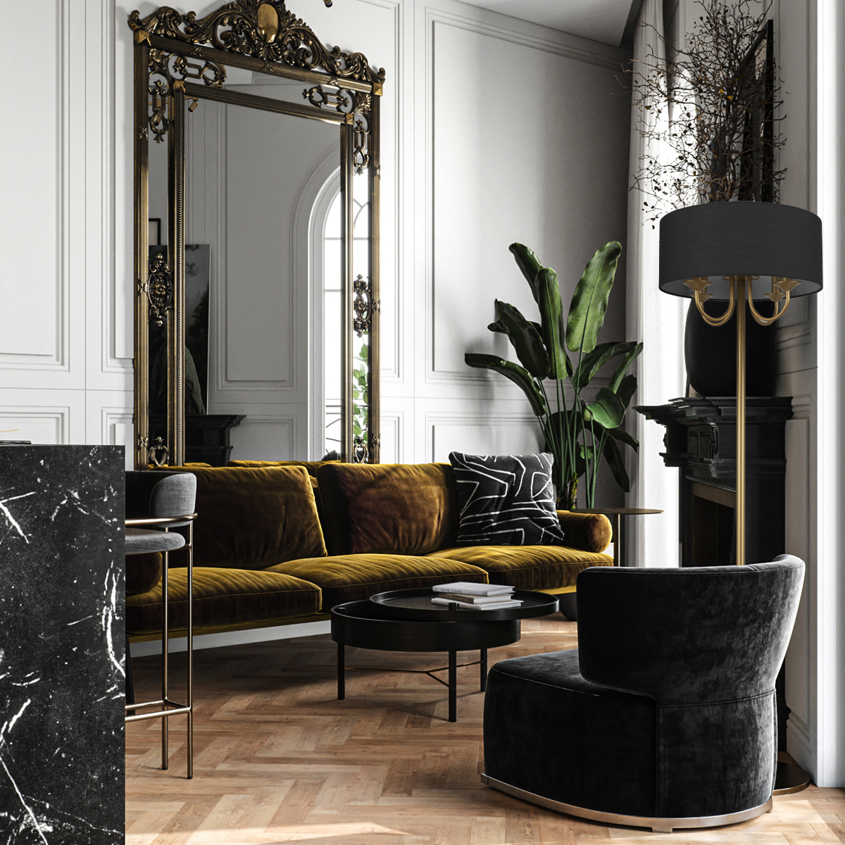 Торшер LOFT IT Balance 10416F CR_LF