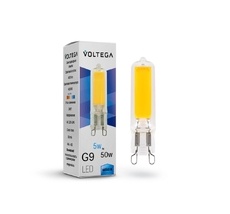 Лампа Voltega G9 220V 5w 400lm 4000K 7182_VG
