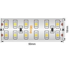Светодиодная лента IP65 24В цвет теплый белый SWG3240-24-19.2-WW-65-M 00-00010111_SW
