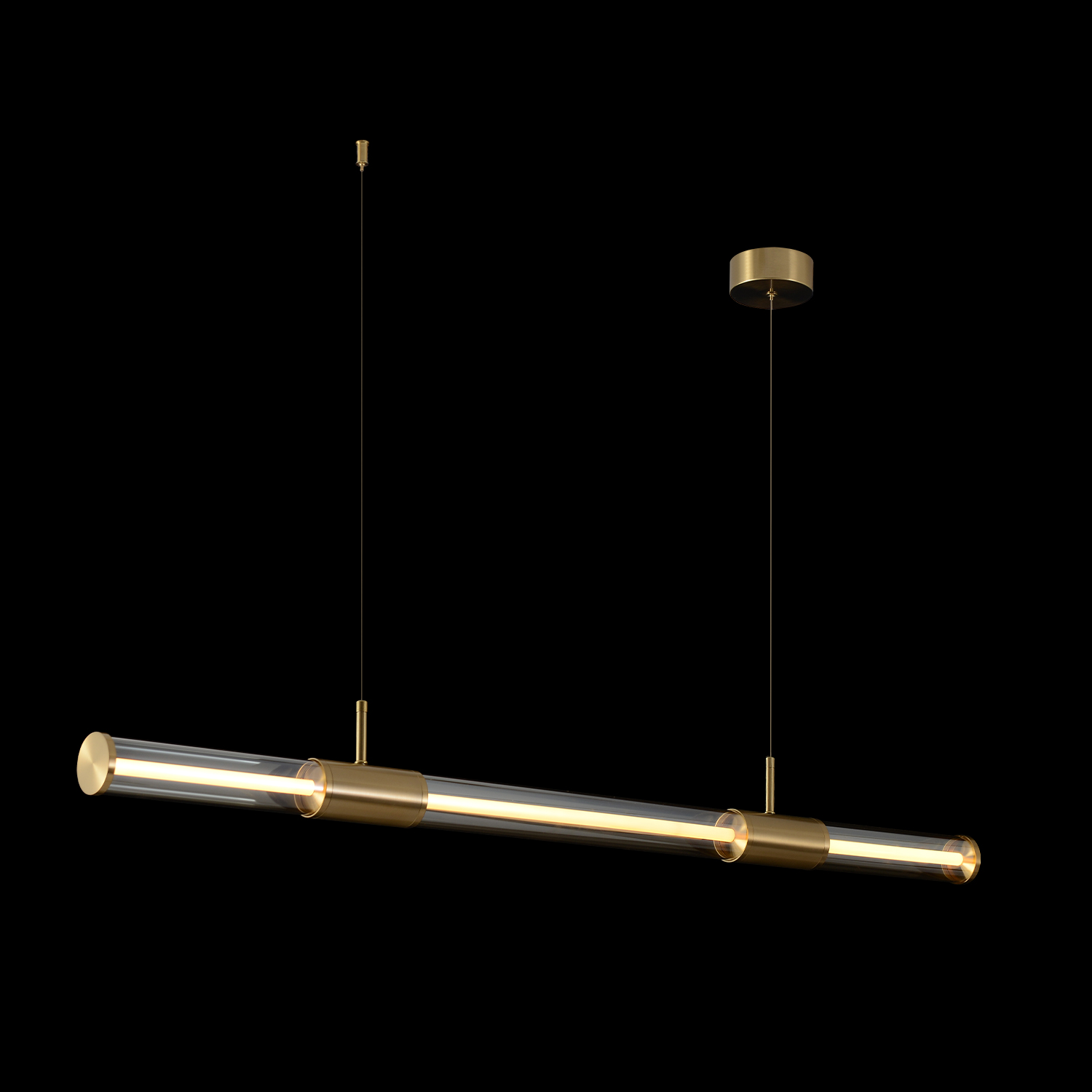 Подвесной светильник Crystal Lux LINEUP SP24W LED BRASS_CR