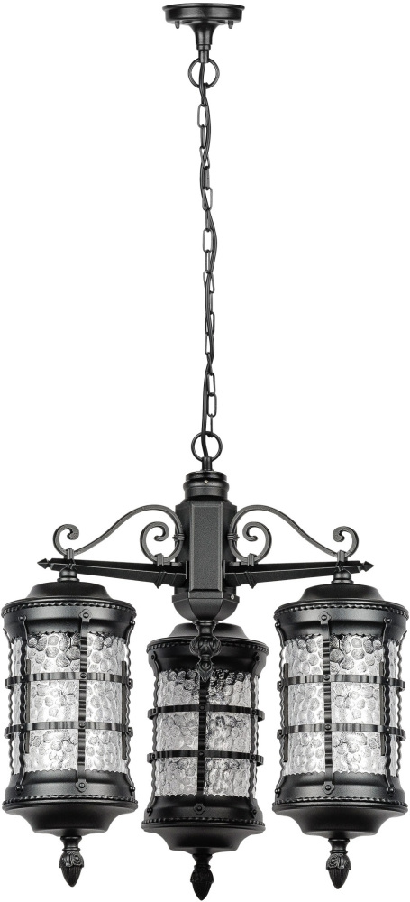 Уличный светильник подвесной IP44 Oasis Light 81270/3 cover Bl_OL