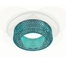 Комплект встраиваемого светильника с композитным хрусталем XC XC7621023_AMB