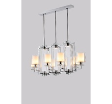 Подвесная люстра iLamp King RM6201-8P CR+CL_IP