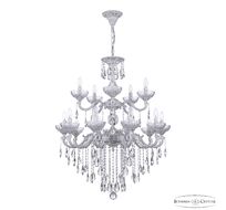Хрустальная люстра Bohemia Ivele AL78101/10+5/250/2D B WMN P Clear/M-1F_BI