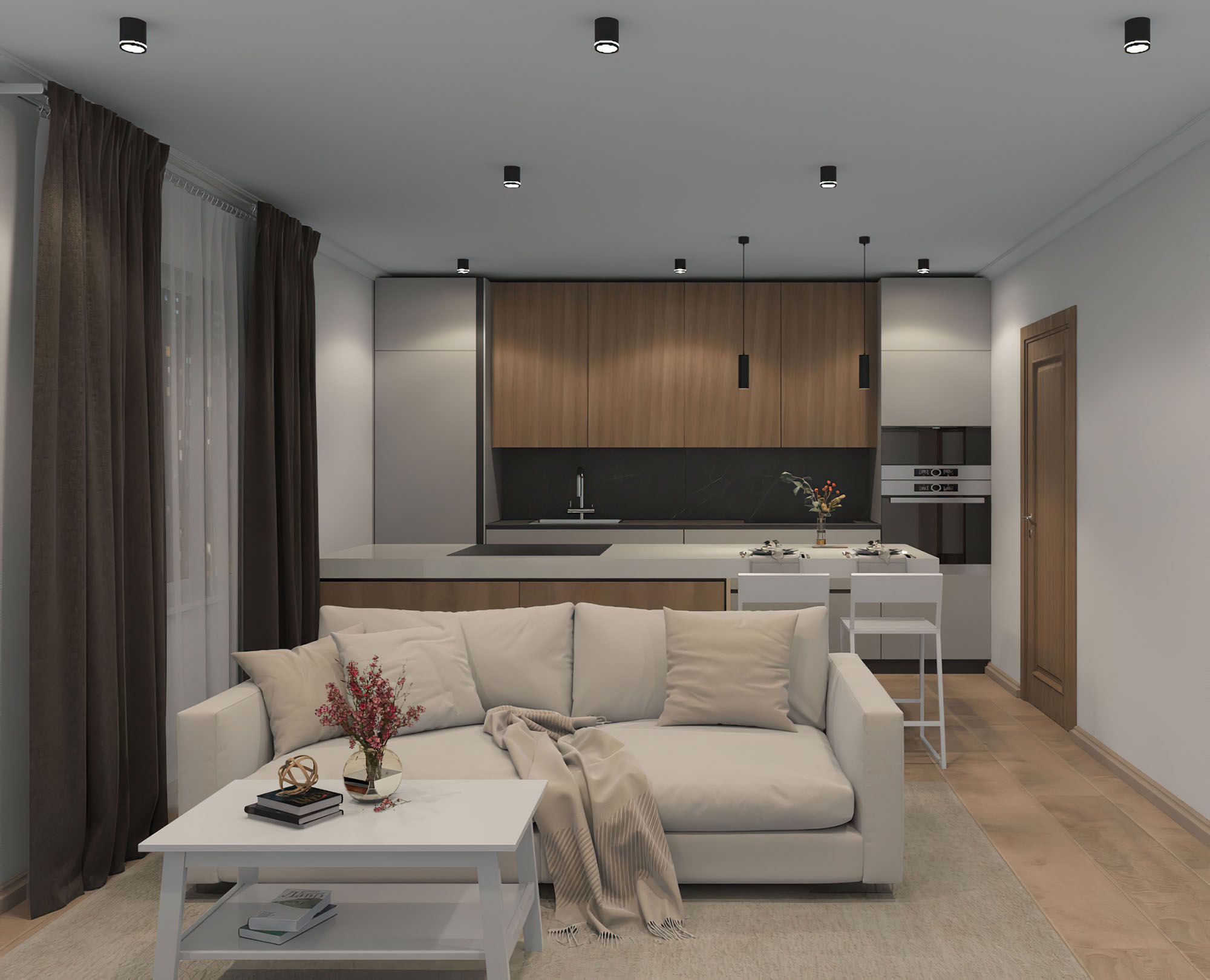 Накладной светильник Denkirs DK4013-BK