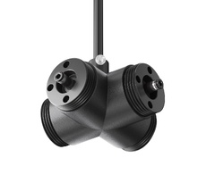 Х-образный вертикальный коннектор для системы Shelf с вводом питания Maytoni CA017TX-P-B_MY