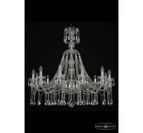 Хрустальная люстра Bohemia Ivele 1413/12/360/XL-100 Ni_BI