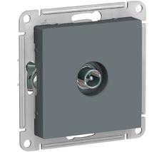 ТВ-розетка встраиваемая проходная (грифель) Systeme Electric ATN000791