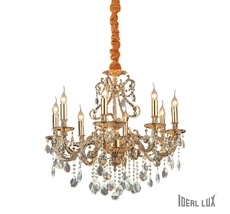 Хрустальная люстра Ideallux GIOCONDA SP8 ORO_IL