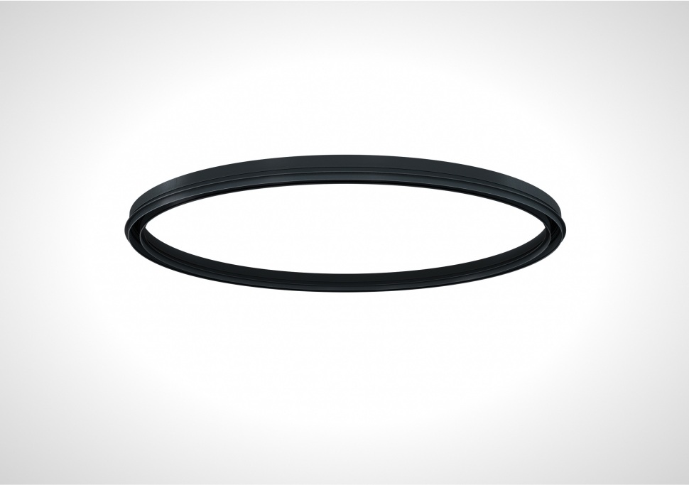Радиусный встраиваемый магнитный шинопровод iLedex VISION R 4822-1000-BK_IX