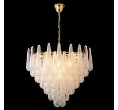 Подвесная люстра Crystal Lux FONTAIN FONTAIN SP18 GOLD_CR