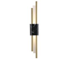 Настенный светильник Crystallux CARTA CARTA AP6W LED BLACK/BRASS_CR