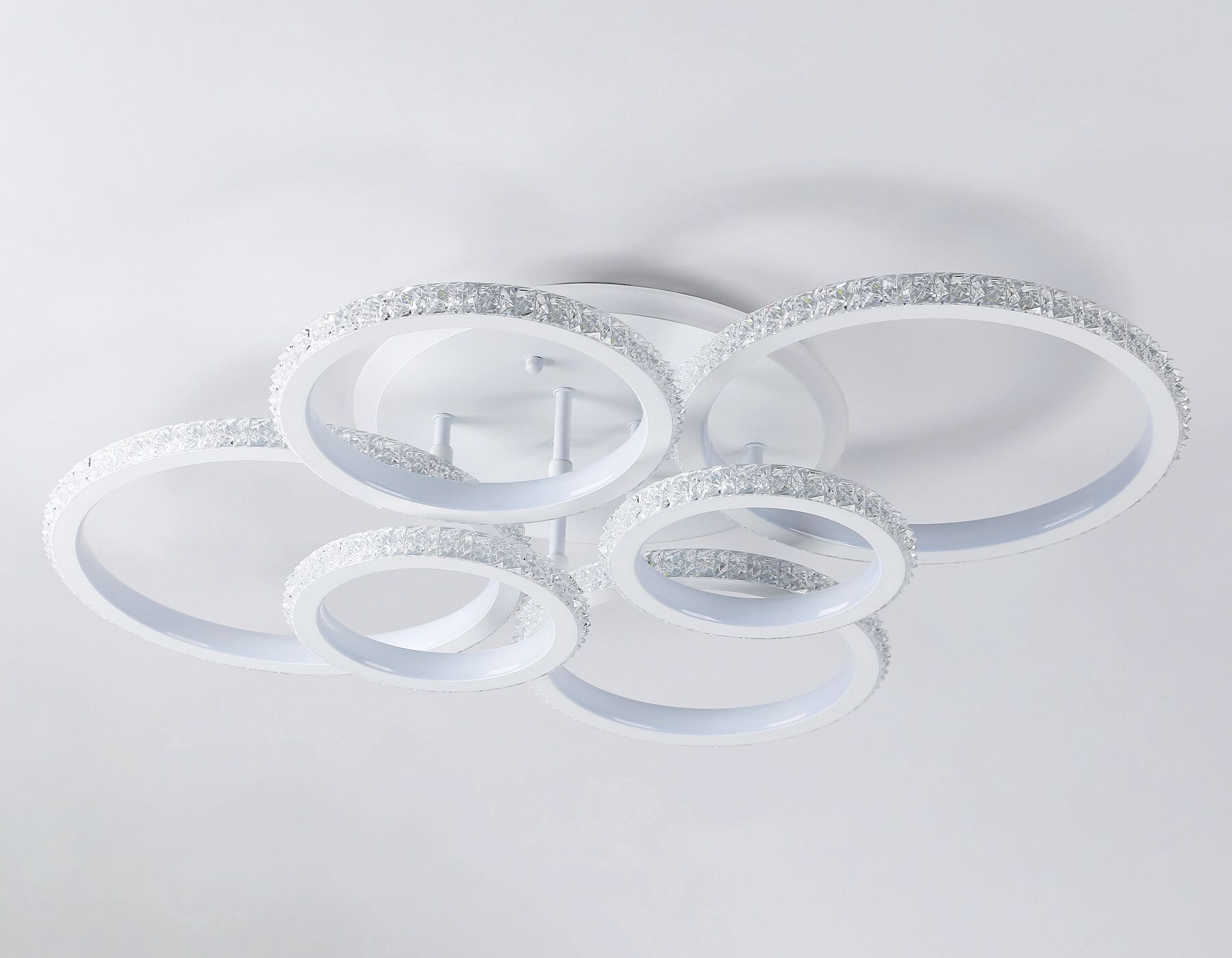 Потолочная люстра Ambrella light с RGB подсветкой и пультом Original FA9528_AMB