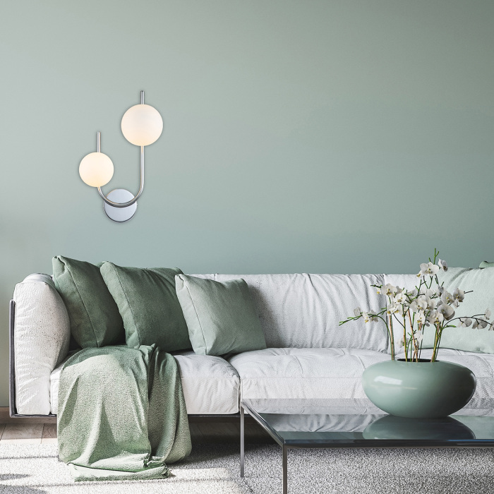 Бра 642/2A E27*60W Escada 642/2A Silver_ESC