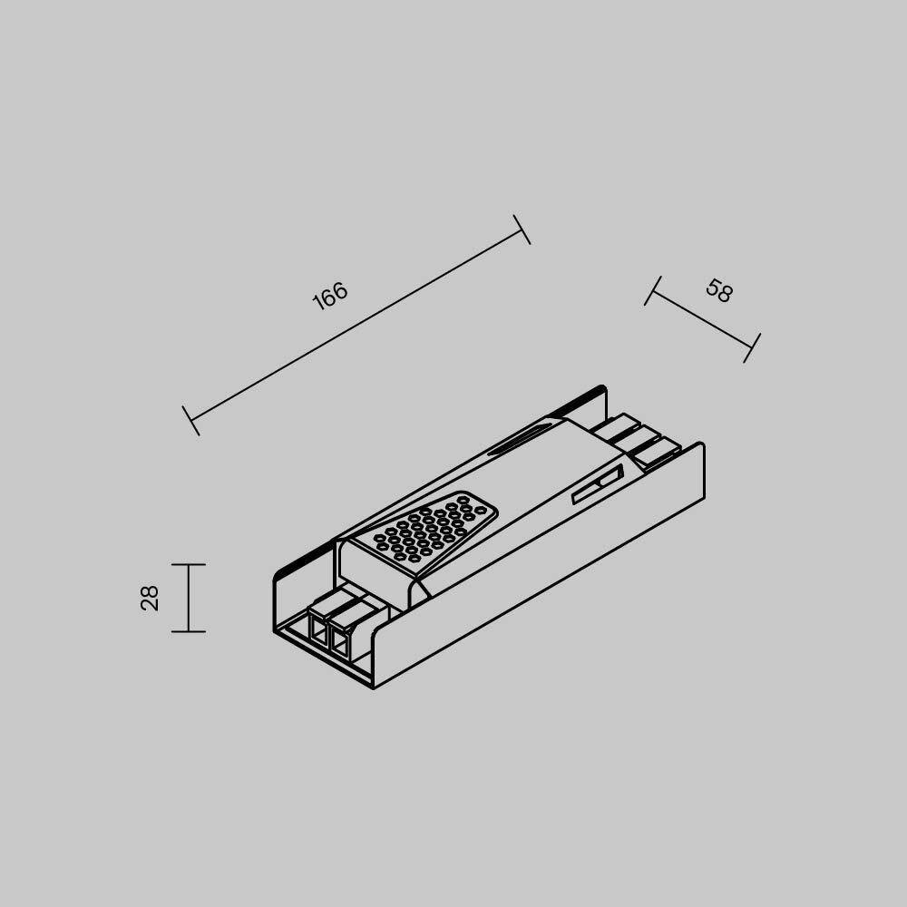 Блок питания Maytoni 24В 150Вт IP20 821007 821007_MY