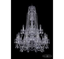 Хрустальная люстра Bohemia Ivele 1411/10+5/240/XL-94/2d Ni_BI