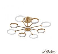 Потолочная люстра Arte Milano Neapolis 277240/8 GD