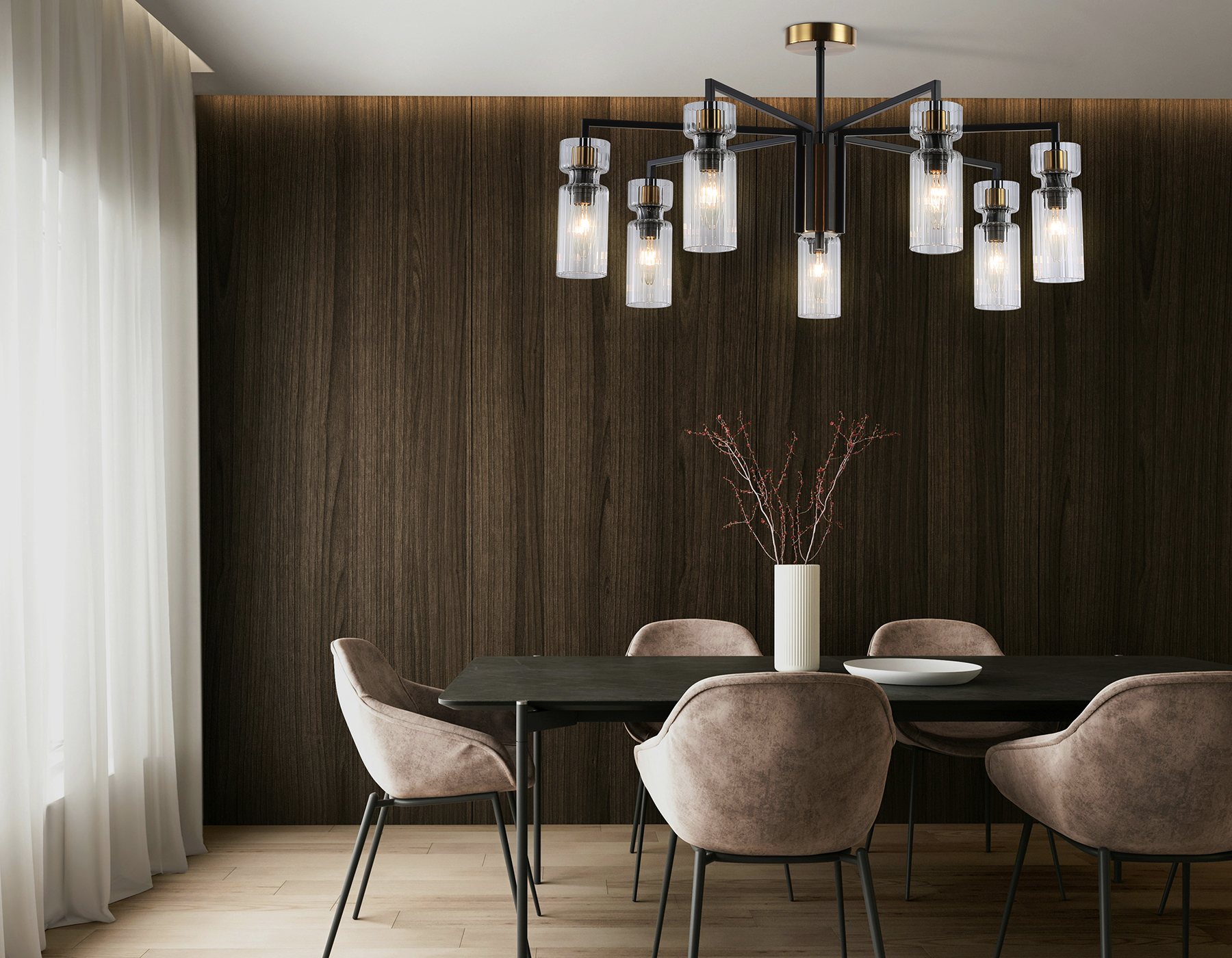 Потолочная люстра на штнаге Ambrella Light Heigh Light HIGH LIGHT LH56115_AMB