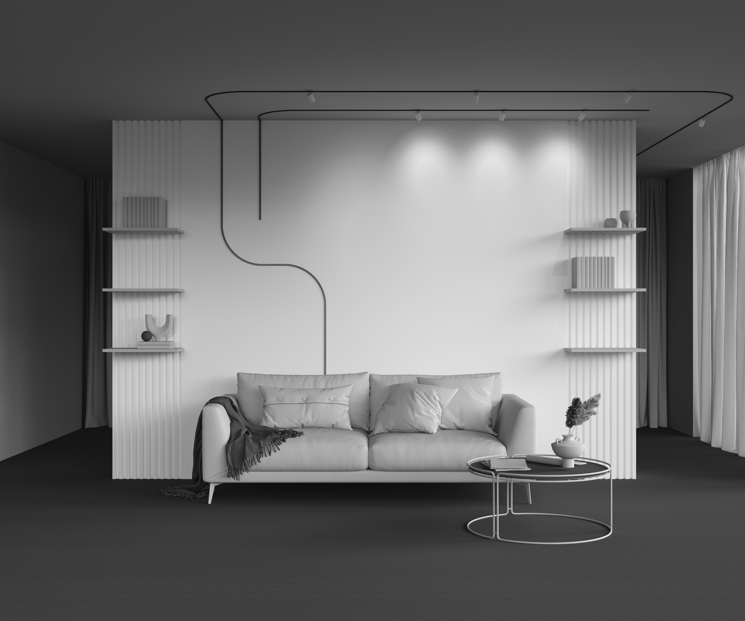 Трековый светильник Maytoni Focus Led TR187-1-5W4K-M-BW_MY
