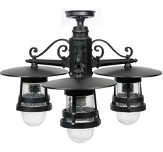 Потолочный светильник уличный IP44 Oasis Light 68970A/3 Bl_OL