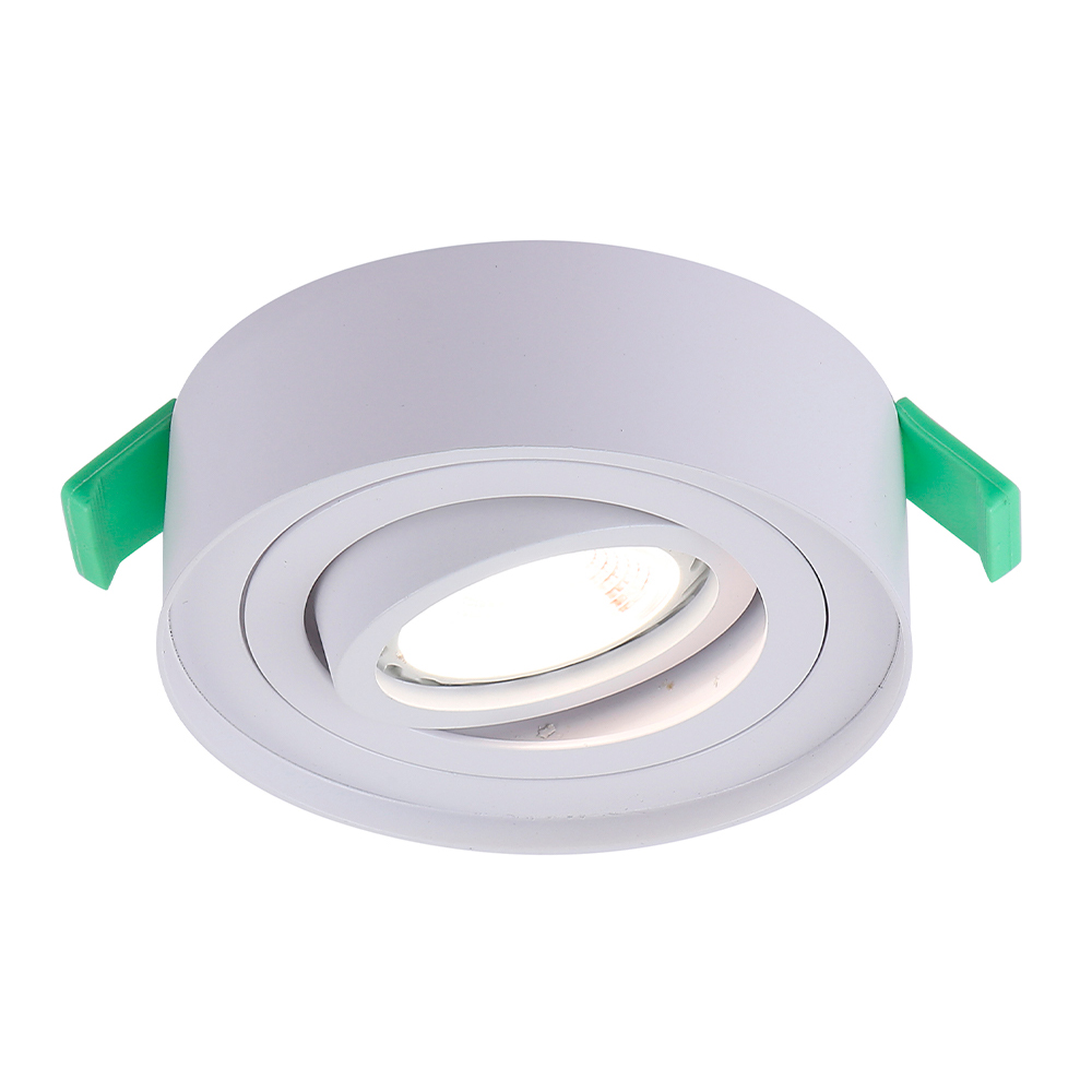 Светильник встраиваемый c малым заглублением Crystallux CLT 059C1 WH_CR