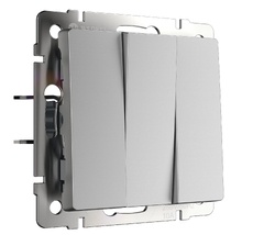 Выключатель трехклавишный Werkel a066803_WR