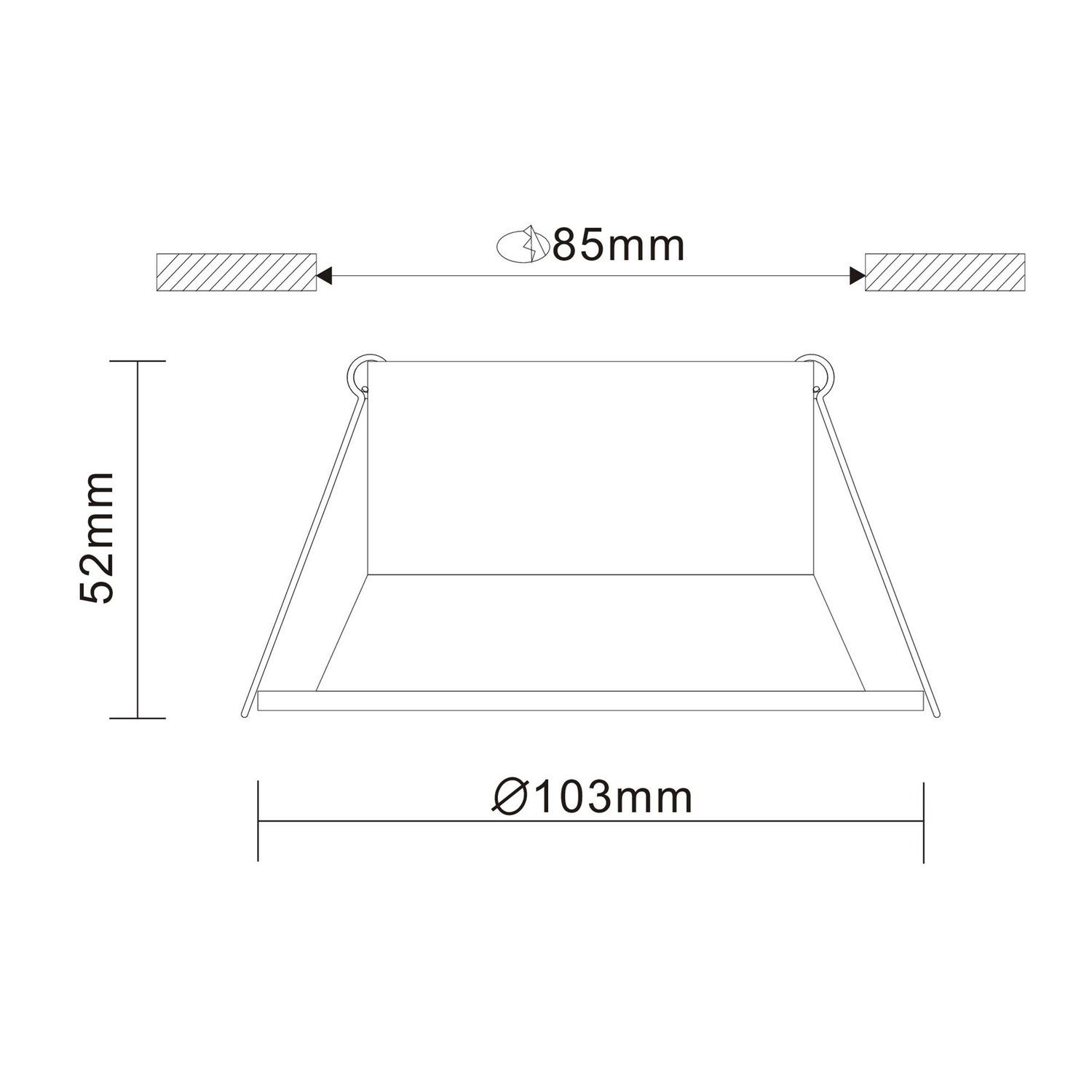 Встраиваемый светильник ST Luce FUNCZIONALE ST207.508.01