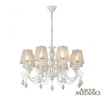 Подвесная люстра Arte Milano 347620/8 WT+SL