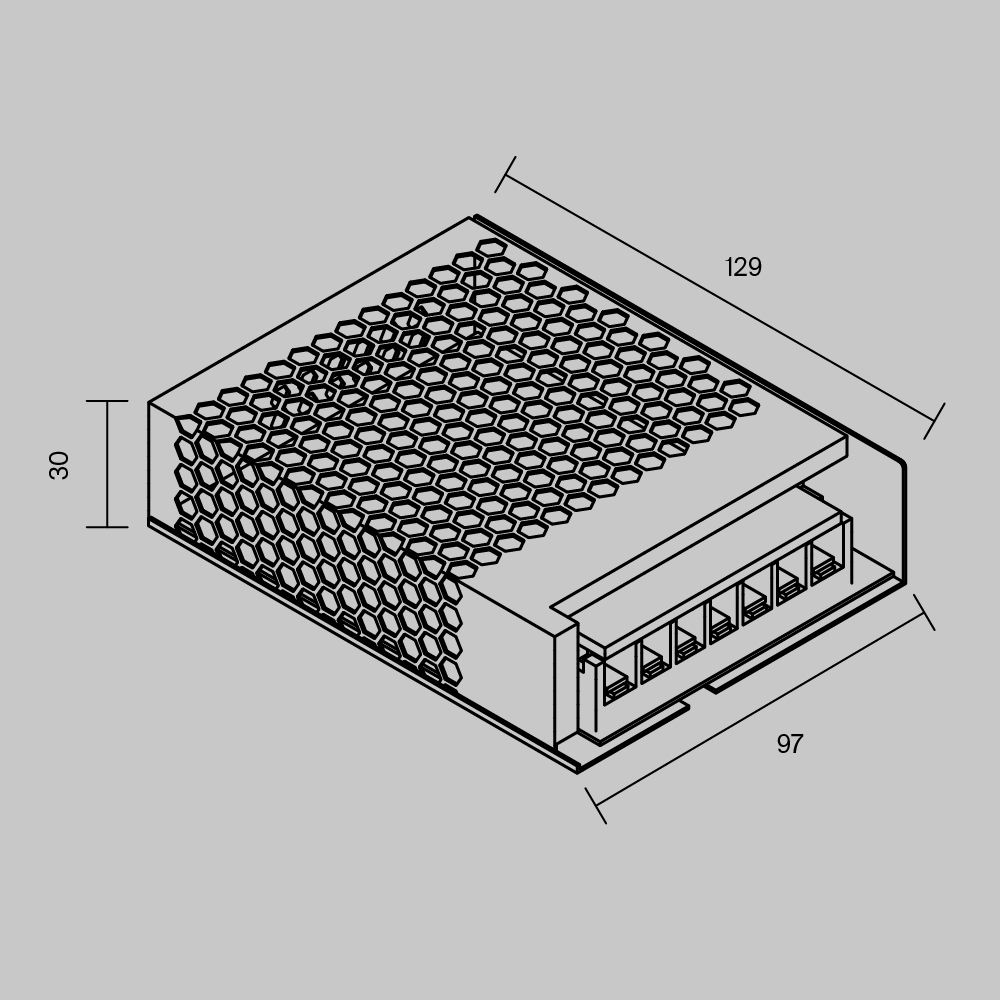 Источник напряжения Maytoni 12В 100 Вт 811008_MY