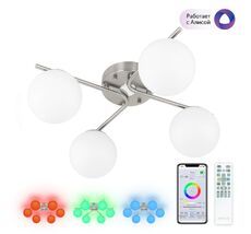 Потолочная люстра CitiLux Адам Смарт CL228A141