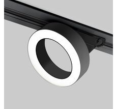 Трековый светодиодный светильник Elektrostandard для однофазного шинопровода Spila черный 12W 4200K Spila a056374_ES