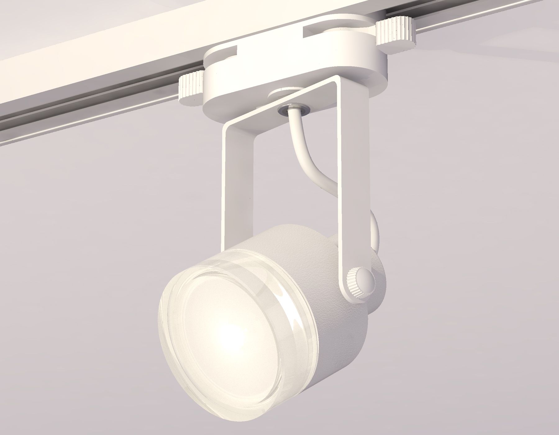 Комплект трекового однофазного светильника Ambrella light с акрилом Track System XT6601083_AMB