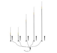 Уличный грунтовый светильник Arte Lamp Muster A1083PA-5BK