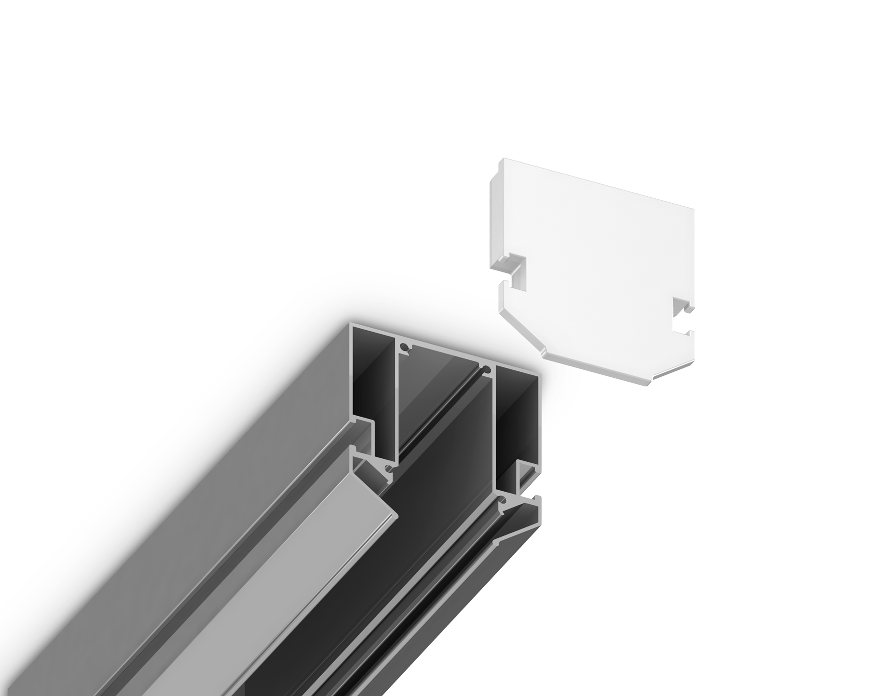 Заглушка для корпуса в натяжной потолок Magnetic (2шт) Ambrella Light Magnetic GL1063_AMB