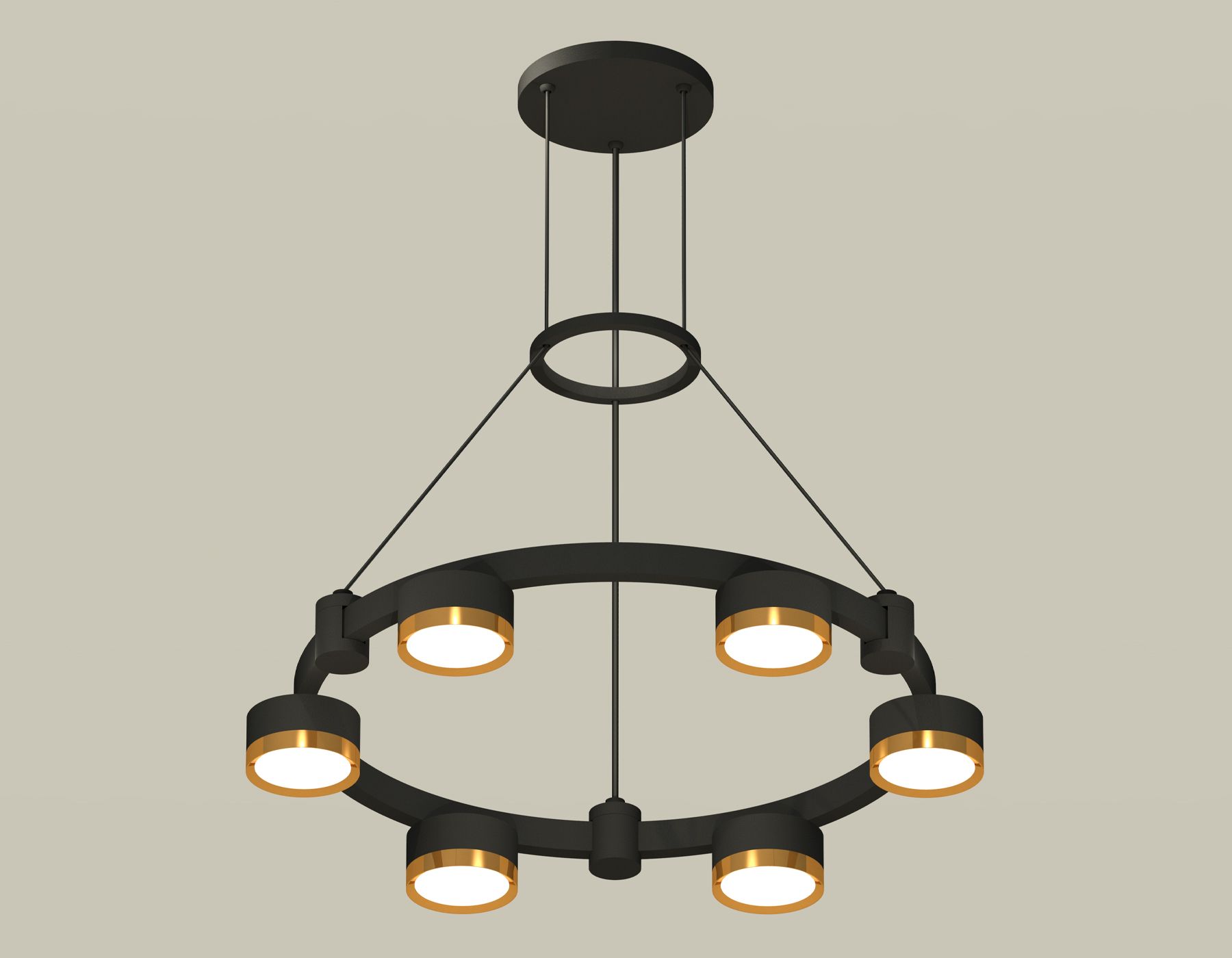 Подвесная люстра Ambrella light Techno Ring Traditional DIY XR92051102_AMB