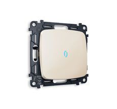 Выключатель одноклавишный проходной с подсветкой Ambrella Volt OMEGA QUANT MO302040_AMB