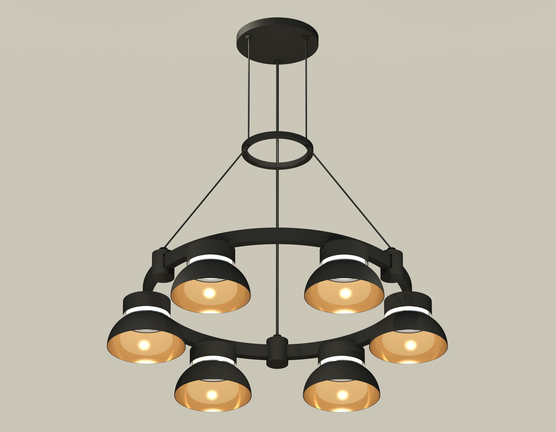 Подвесная люстра Ambrella light Techno Ring Traditional DIY XR92051002_AMB