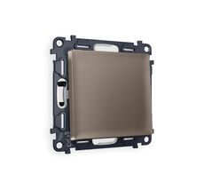 Выключатель одноклавишный проходной Ambrella Volt ALFA QUANT MA631020_AMB