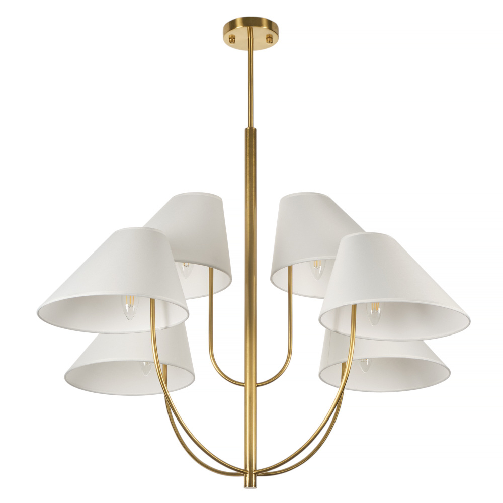 Потолочная люстра на штанге MyFar MR2390-6C