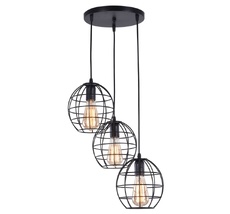 Подвесной светильник MD.1703-3-P BK Imex MD.1703-3-P BK_IM