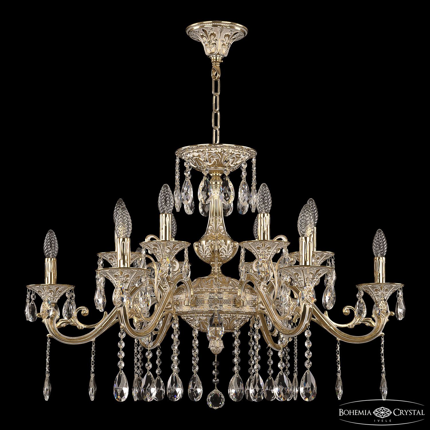 

Хрустальная люстра Bohemia Ivele Crystal 70123/12/320 A GW U1, 70123/12/320 A GW U1