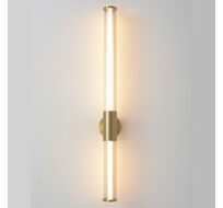 Настенный светильник Crystal Lux LINEUP AP18W LED BRASS_CR