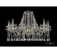 Хрустальная люстра Bohemia Ivele 1413/12/300 G Leafs_BI