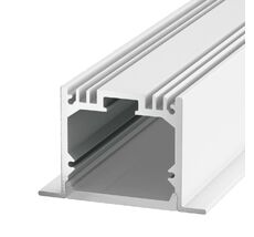 Алюминиевый профиль Design LED LE 4932, 2500 мм, белый 00-00010357_SW