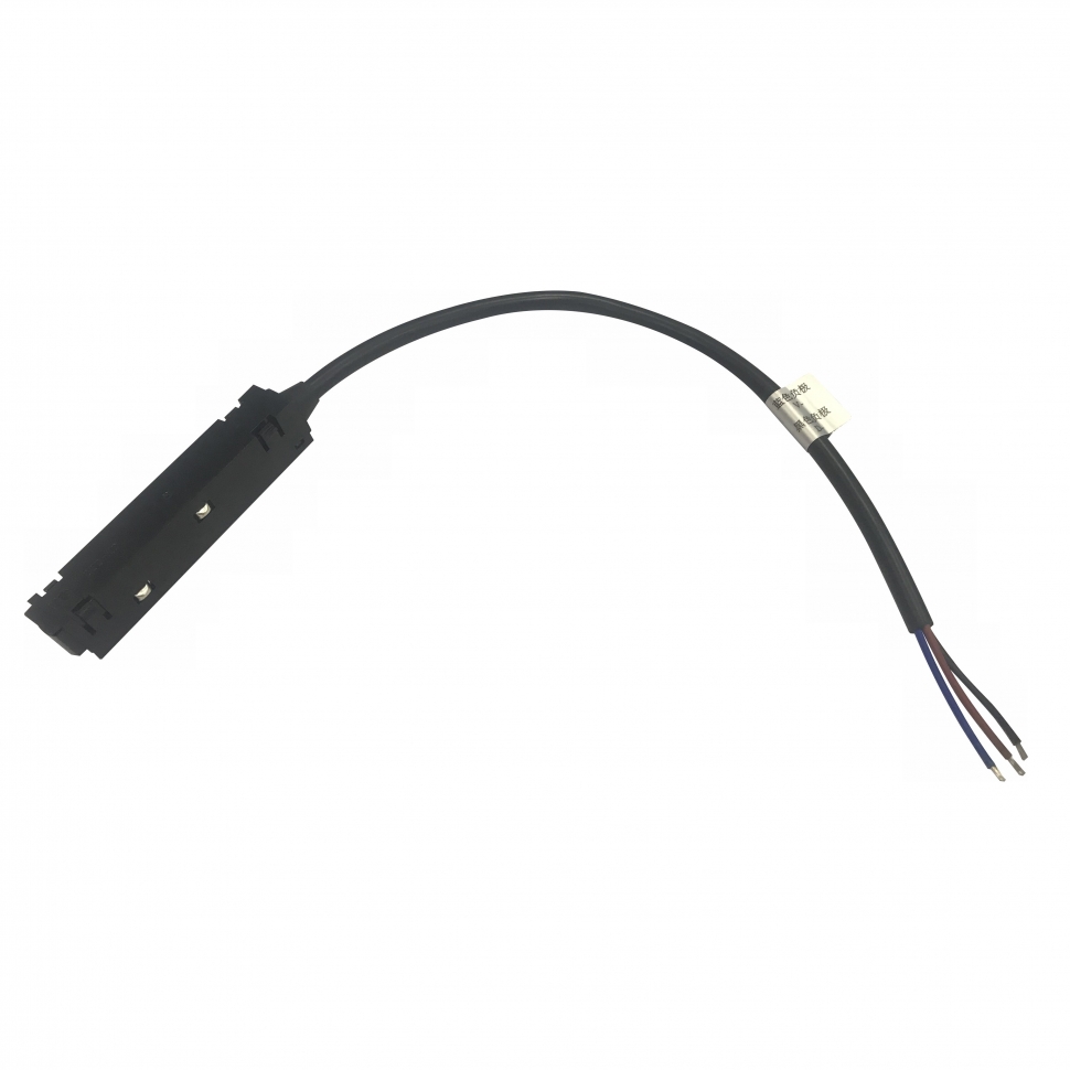 Ввод питания для магнитного шинопровода iLedex VISION POWER INN 4822-L390-BK_IX
