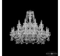 Хрустальная люстра Bohemia Ivele Crystal 1411/16+8/360/2d Ni_BI