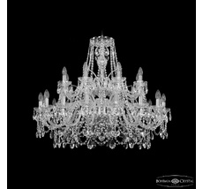 Хрустальная люстра Bohemia Ivele Crystal 1411/16+8/360/2d Ni_BI
